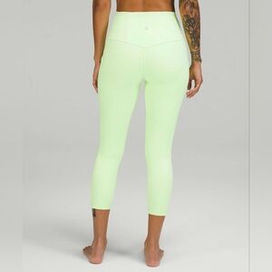 Lululemon Align High-Rise Crop with Pockets 23" Faded Zap Size 2